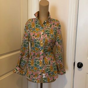 J.Crew liberty fabric button down